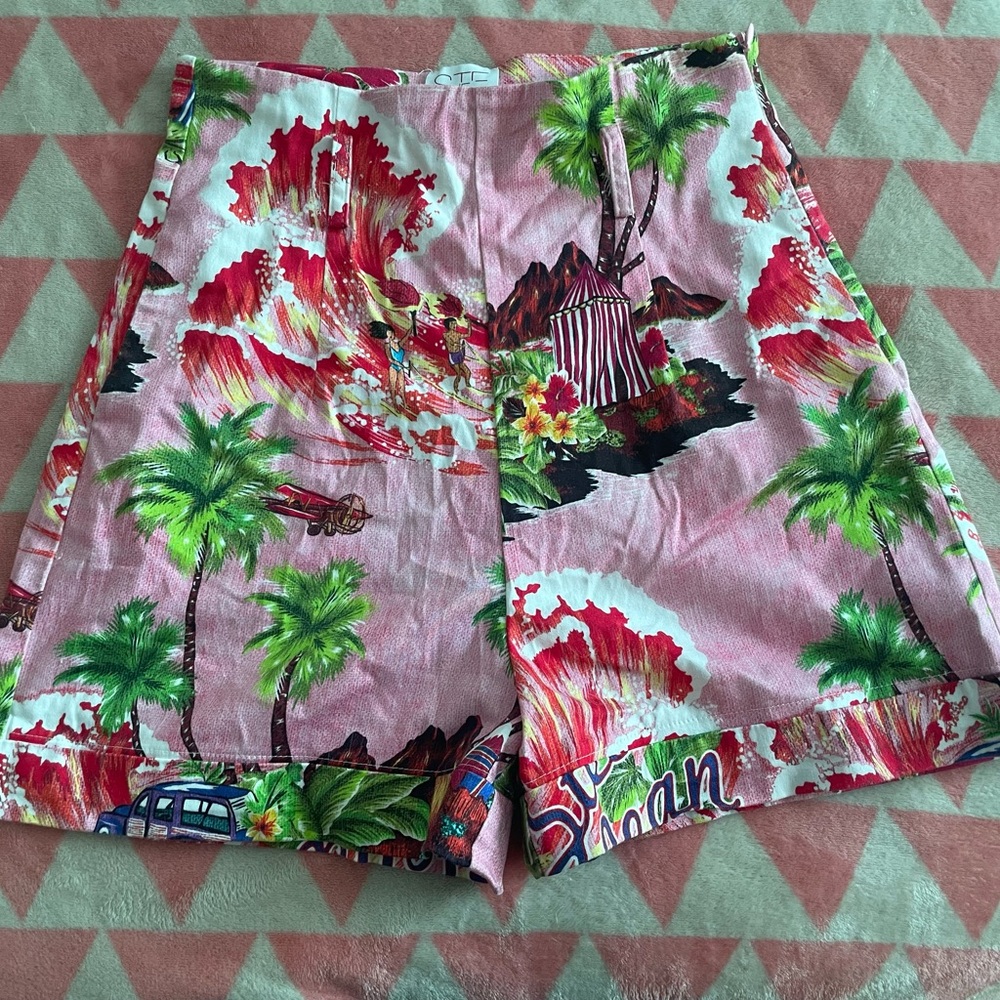 Stella Jean Tropical Print Shorts 38 (2)